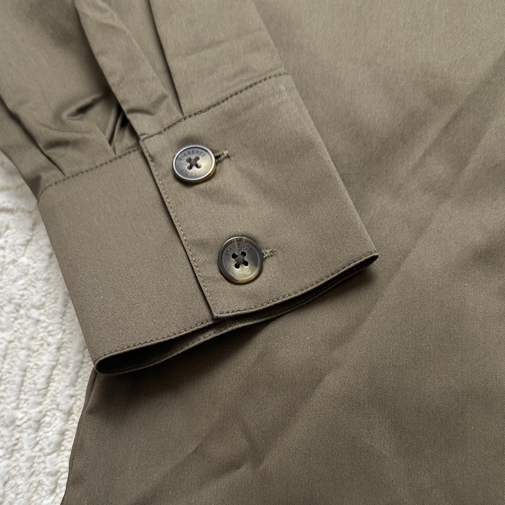 L'AGENCE Pearson Woven Military Shirt Women’s Size Small - Picture 6 of 14